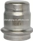 Press Fittings cap stainless steel thin wall pipe